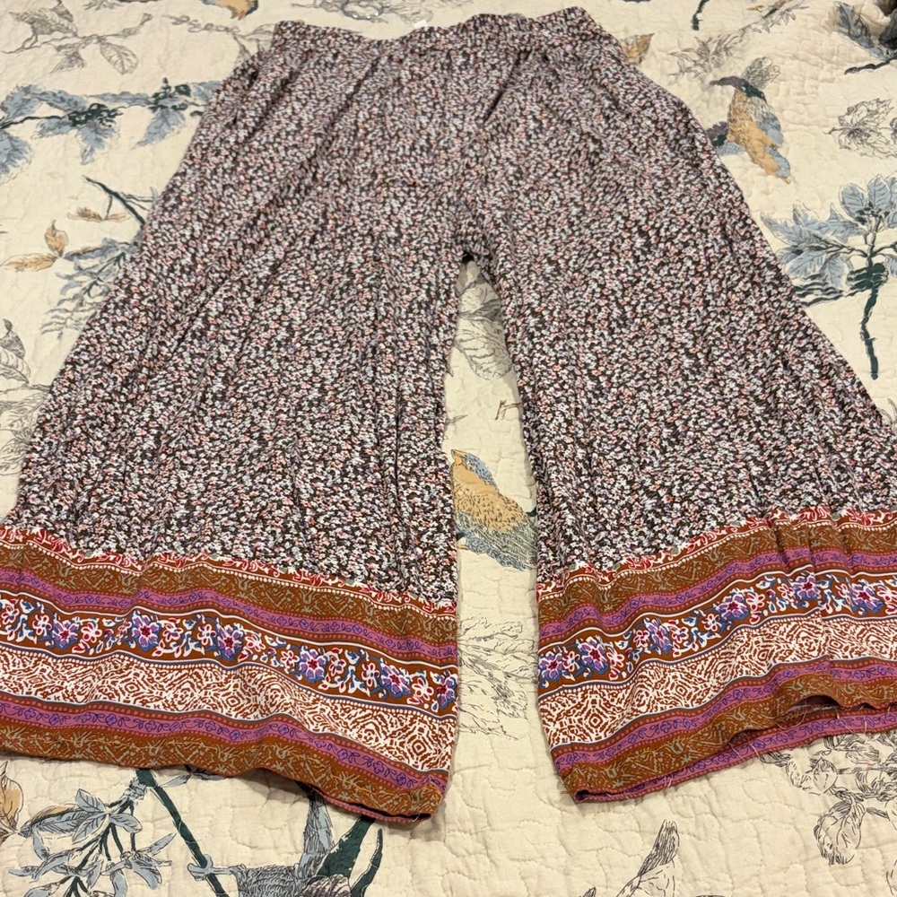 Umgee Floral Pants